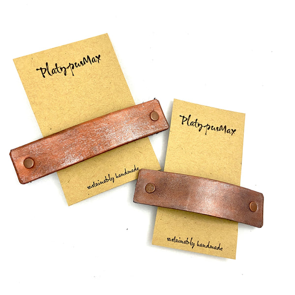Rustic Copper Hair Clip Barrette