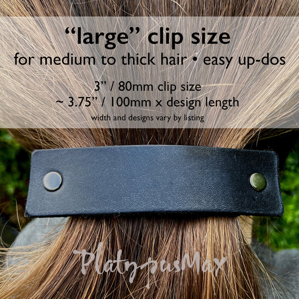 Zebra Stripes Barrette