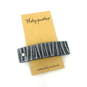 Zebra Stripes Barrette